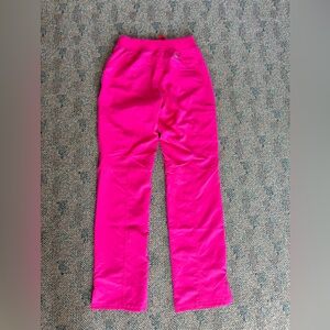 Figs Hot Pink Technical Collection Pants